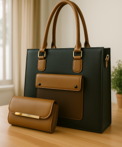 Innovative 2pcs Black Brown